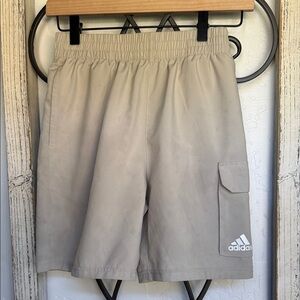 Adidas Boy’s Tan Shorts | Size Medium